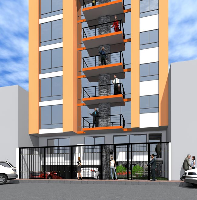 Vista Frontal edificio